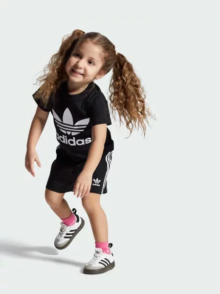 Детские кроссовки Adidas Samba белые