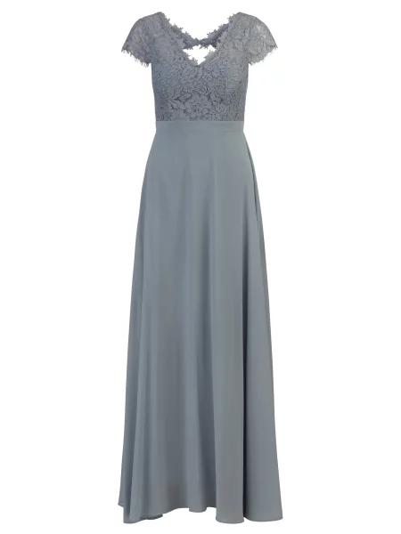 Kraimod Rochie de seară fumuriu albastru