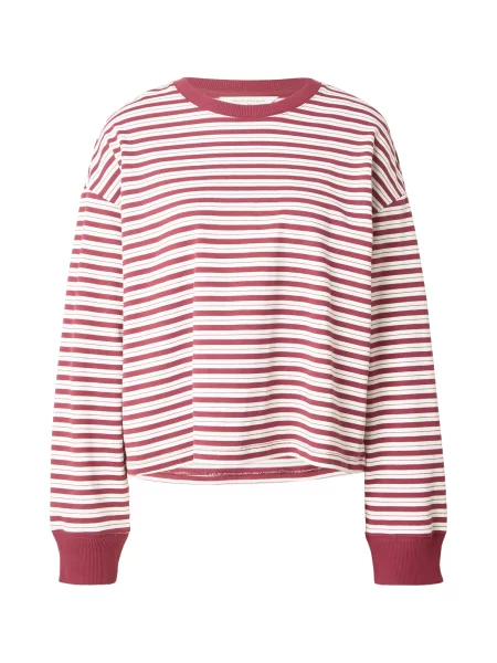 MSCH COPENHAGEN Tricou Monde Krestiane roșu burgundy / murdar alb