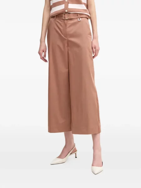 Cu centură decupat pantaloni Joop! portocaliu