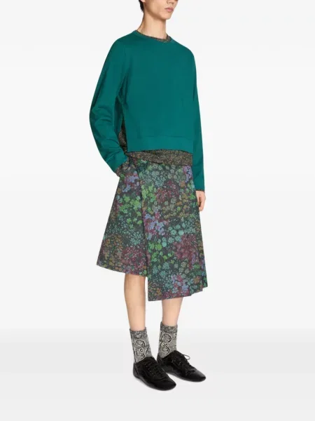 Tricou Dries Van Noten verde