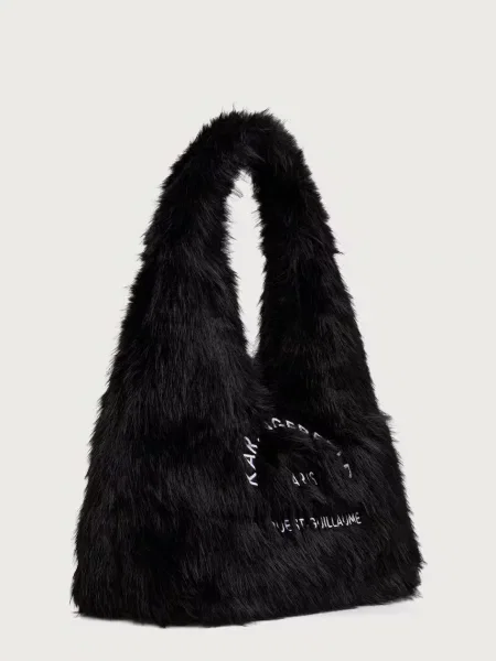 Geanta hobo Karl Lagerfeld negru