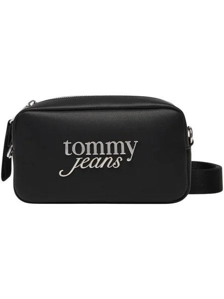 Geanta crossbody Tommy Jeans negru