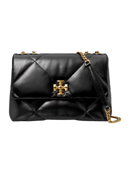 Torebka Tory Burch pikowana czarna