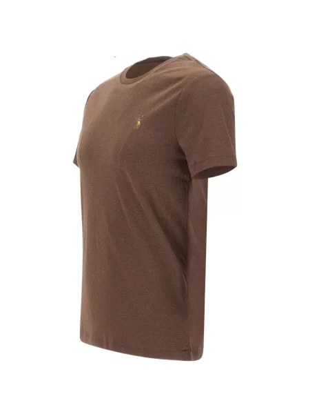 Cămașă Polo Ralph Lauren cu broderie galben