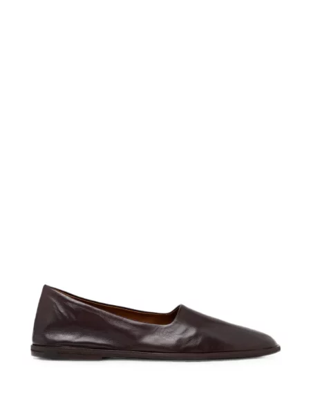 Pantofi loafer Marsell din piele maro