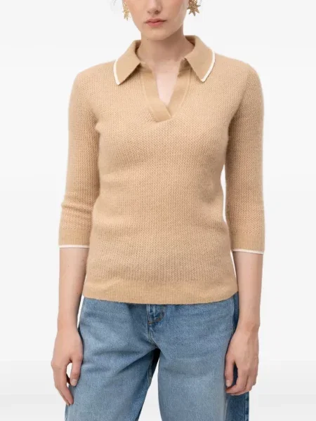 Pulover Marant Etoile cu mâneci trei sferturi