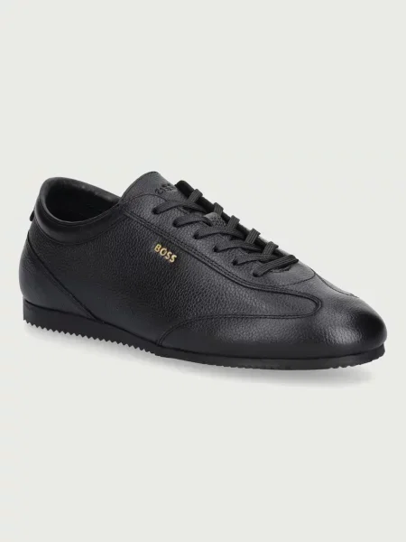 BOSS Lineor sneakers pentru bărbați din piele negru