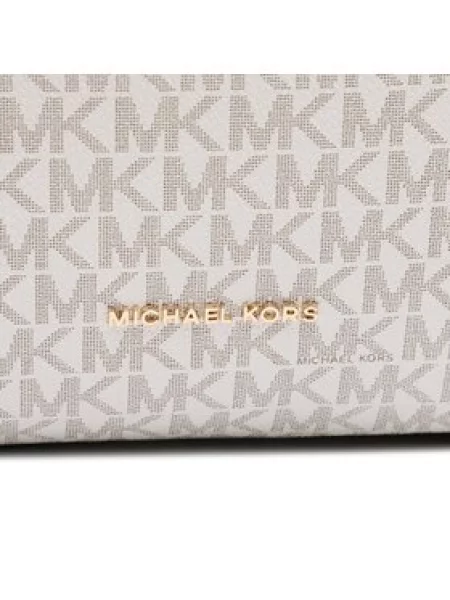 Ročna torba MICHAEL Michael Kors Kensington Vanilla/Acrn bež