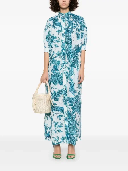Rochie maxi F.r.s For Restless Sleepers de costum albastru