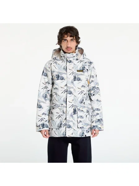 Двусторонний бомбер Columbia с камнями бежевый