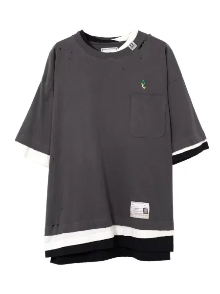 Tricou Maison Mihara Yasuhiro gri