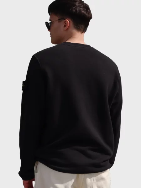 Свитшот Stone Island с камнями черный
