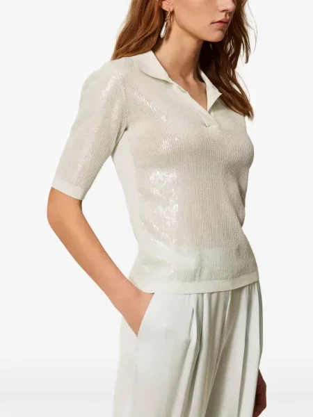 Top Twinset albastru