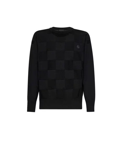 Bluza John Richmond wełniana czarna