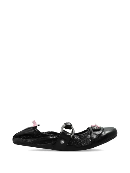 Inel Balenciaga cu tepi negru