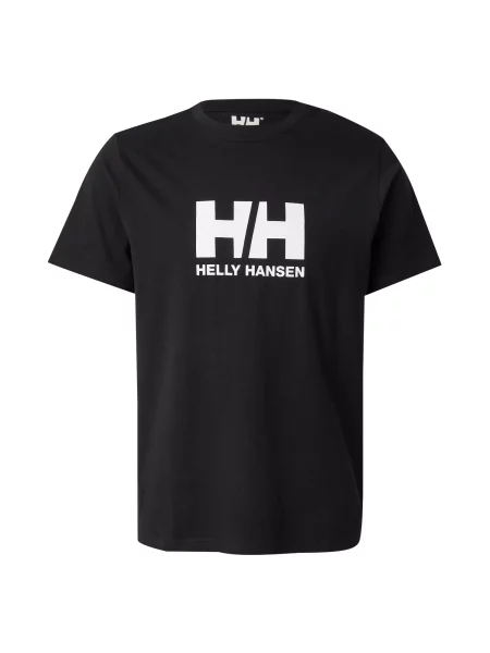 HELLY HANSEN Majica črna bela