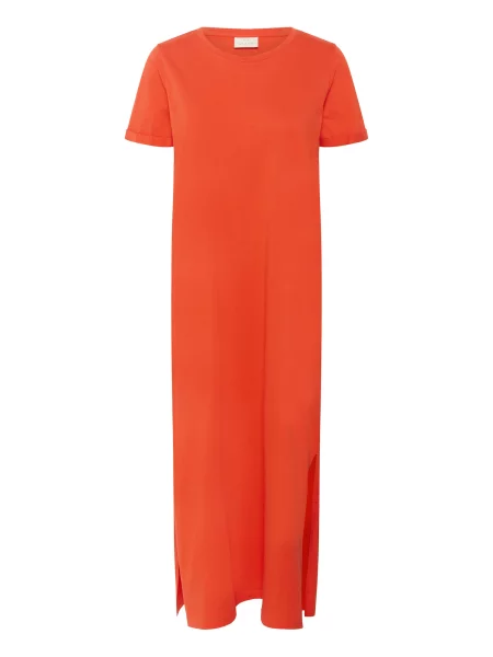 Kaffe Rochie KAcelina orange roșu