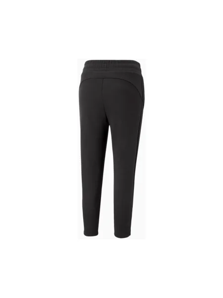 Pantaloni Puma cu talie înaltă negru