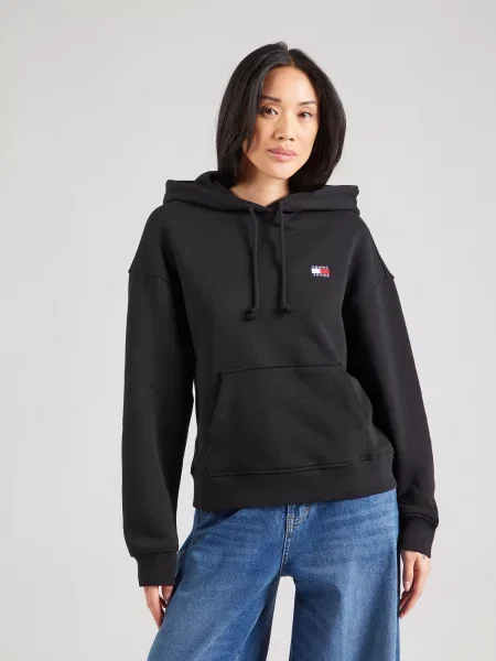 Geacă de blugi Tommy Jeans negru