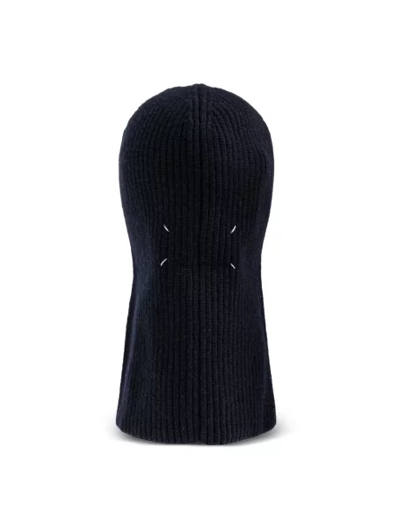 Czapka Maison Margiela wełniana niebieska