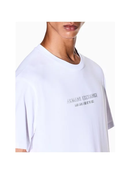 Tricou Eax alb