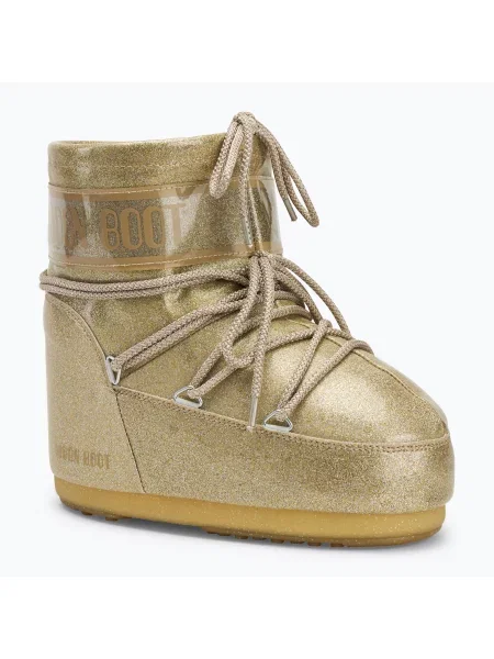 Hótaposó Moon Boot Icon Low Glitter Arany
