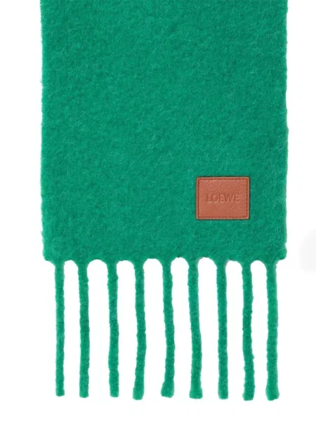 Fular Loewe de lână verde