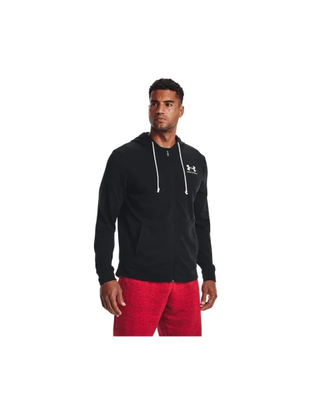 Geacă Under Armour din material terry negru