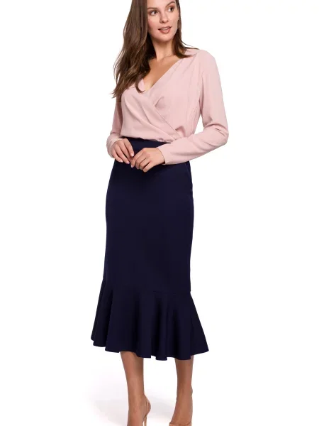 Spódnica midi Makover czarna