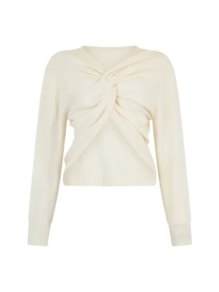 Sweter Fabiana Filippi beżowy