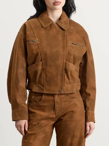 Kurtka Isabel Marant brązowa
