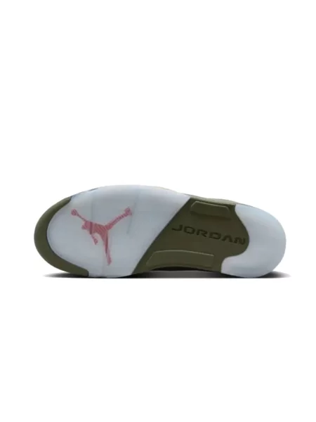 Sneakersy Jordan 5 Retro retro zielone