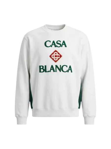 Bluza Casablanca z logo biała
