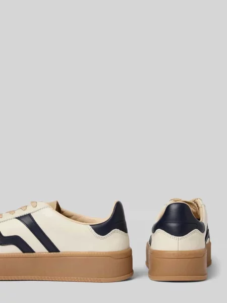 Sneakersy ze skóry bydlęcej model Cuzmani' Gant białe