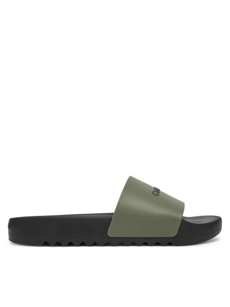 Saboți Calvin Klein chunky verde