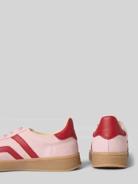 Sneakersy ze skóry naturalnej model ‘Cuzima’ Gant różowe