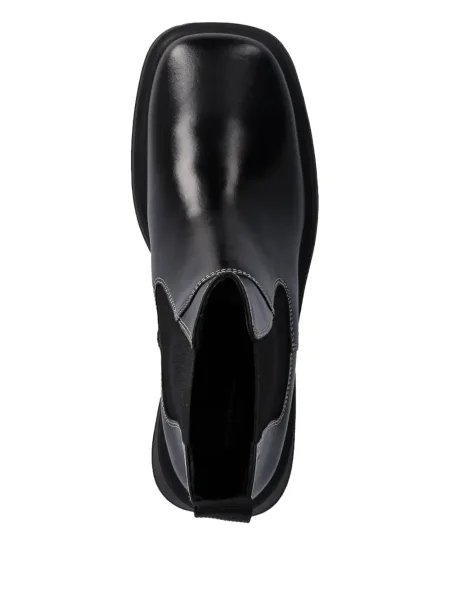 Botine Vagabond cu toc bloc stretch negru
