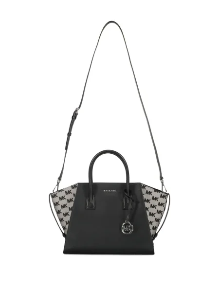 Geanta de piele Michael Kors din piele negru
