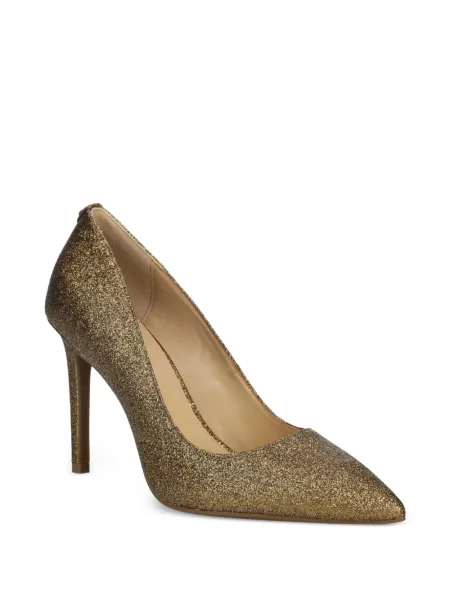 Pantofi cu toc Michael Michael Kors din piele violet