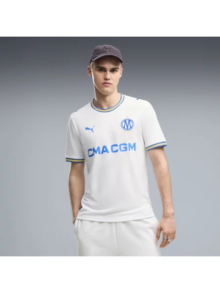 PUMA koszulka domowa Olympique de Marseille Akcesoria S biały