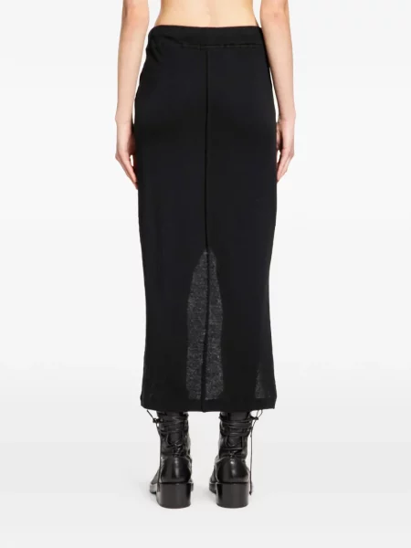 Fustă Thom Krom asimetrică negru