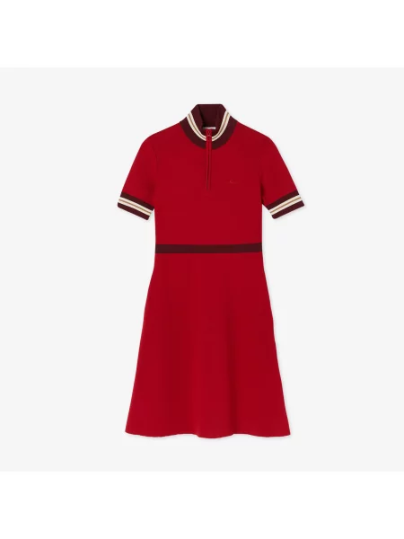 Lacoste Sukienka Lacoste czerwona