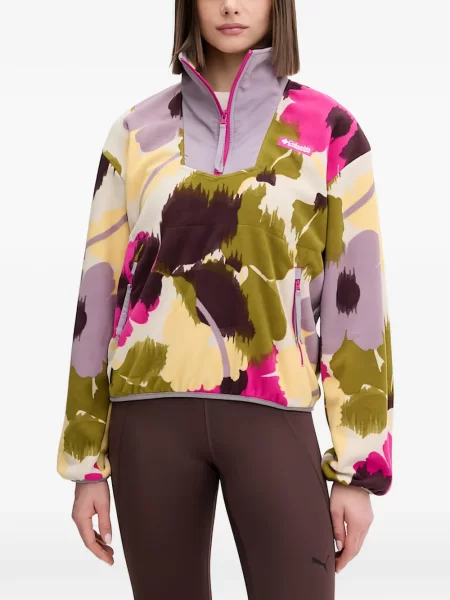 Top Columbia cu model floral roz