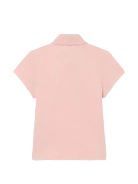 Tricou polo copii Lacoste roz