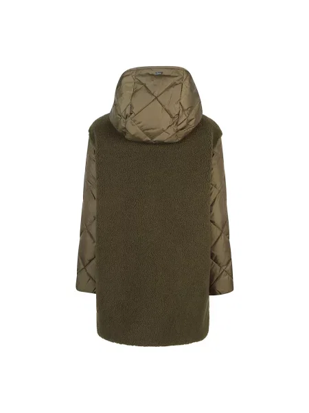 Parka Herno pikowana zielona
