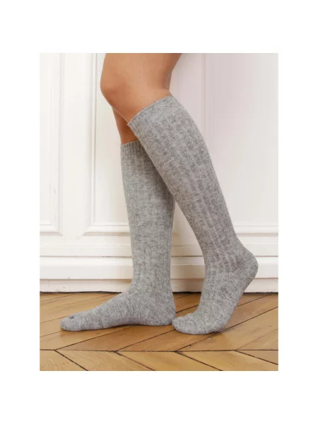 Ponožky La Modeuse sivá