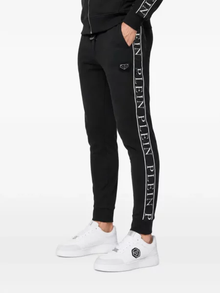Pantaloni de jogging Philipp Plein alergare negru