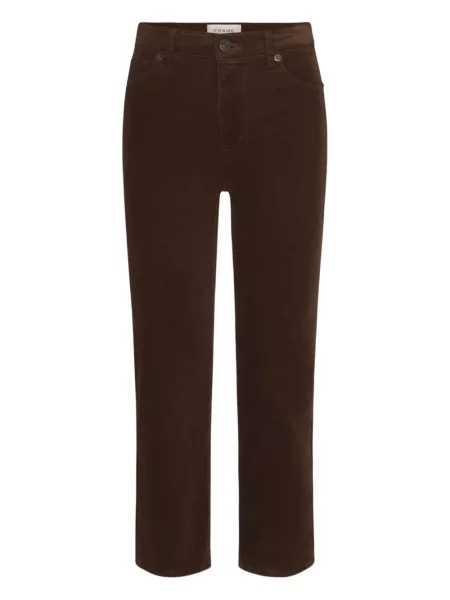 Pantaloni Frame de catifea cord maro