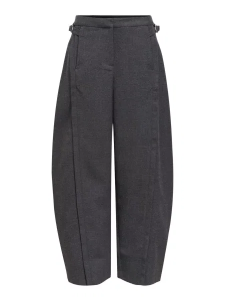 OBJECT Pantaloni OBJKAVIN închis gri